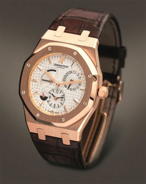 audemars piguet oro rosa cinturino marrone|AUDEMARS PIGUET ROYAL OAK ORO ROSA ALLIGATORE .